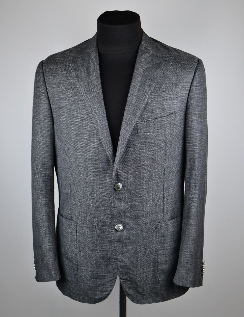 Corneliani Corneliani Bongenie Grieder Blazer cupro Two buttons Size 54 Size 54R - 1 Thumbnail