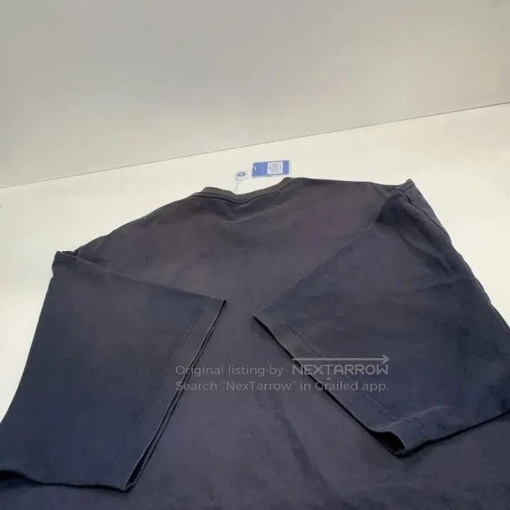 Balenciaga Balenciaga Navy Blue Logo Round Neck T. Size US S / EU 44-46 / 1 - 7 Thumbnail