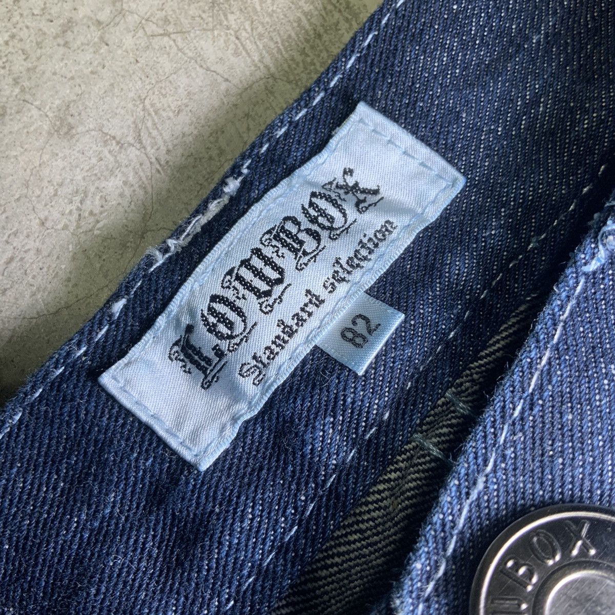Japanese Brand × LOWBOX × Vintage Lowbox Size US 31 - 4 Thumbnail