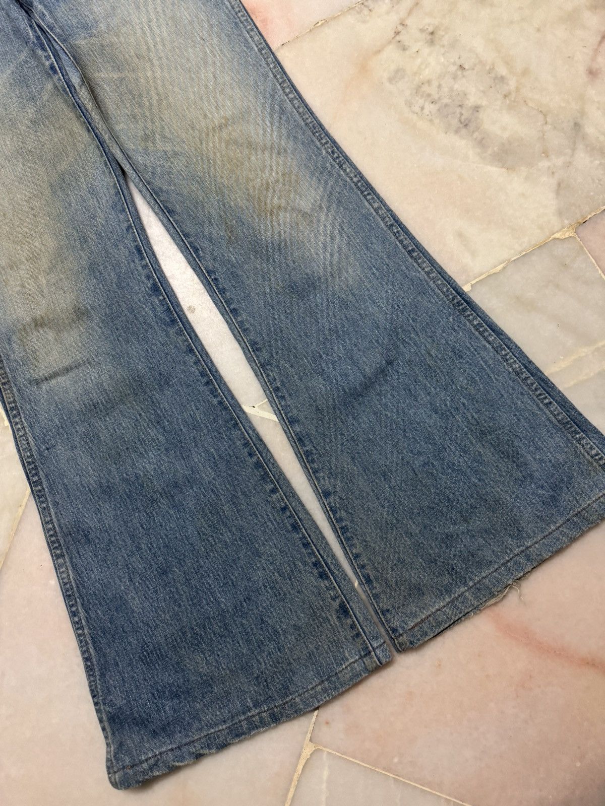Big John 💥80s-90s Bell Bottom💥Big Big john Rusty Mudwadh Bootcut Jean Size US 29 - 7 Thumbnail