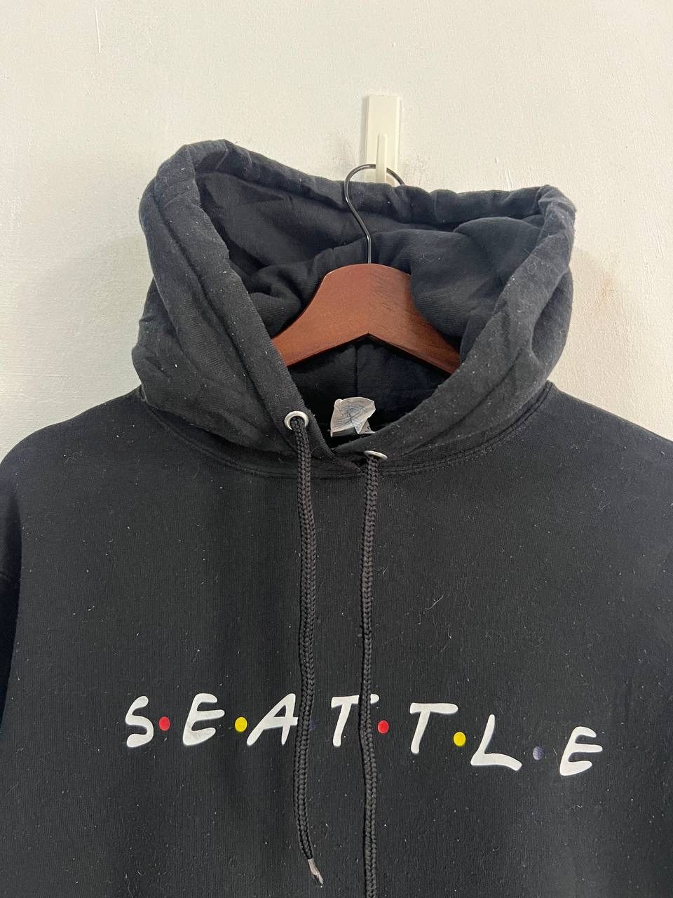 Japanese Brand Seattle Black Hoodie Size US S / EU 44-46 / 1 - 6 Thumbnail