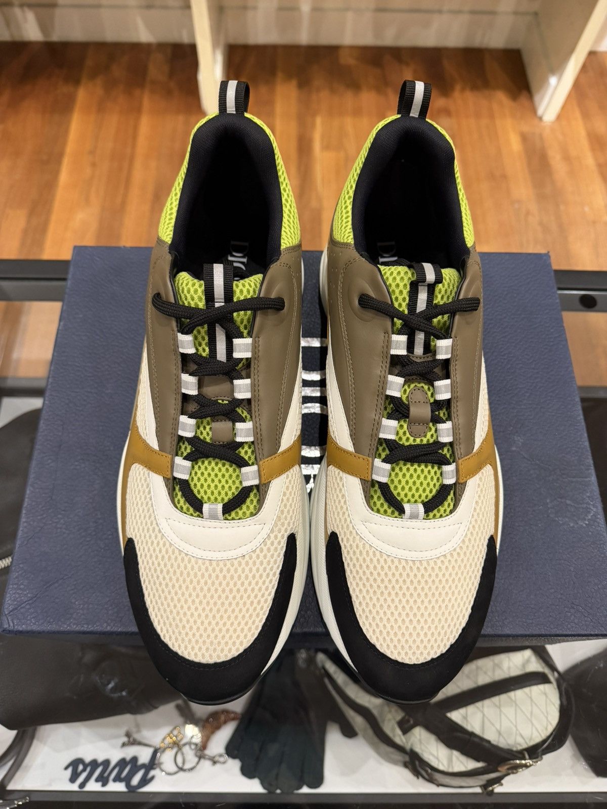 Dior Dior B22 - Ebony Green Size US 15 / EU 48 - 4 Thumbnail