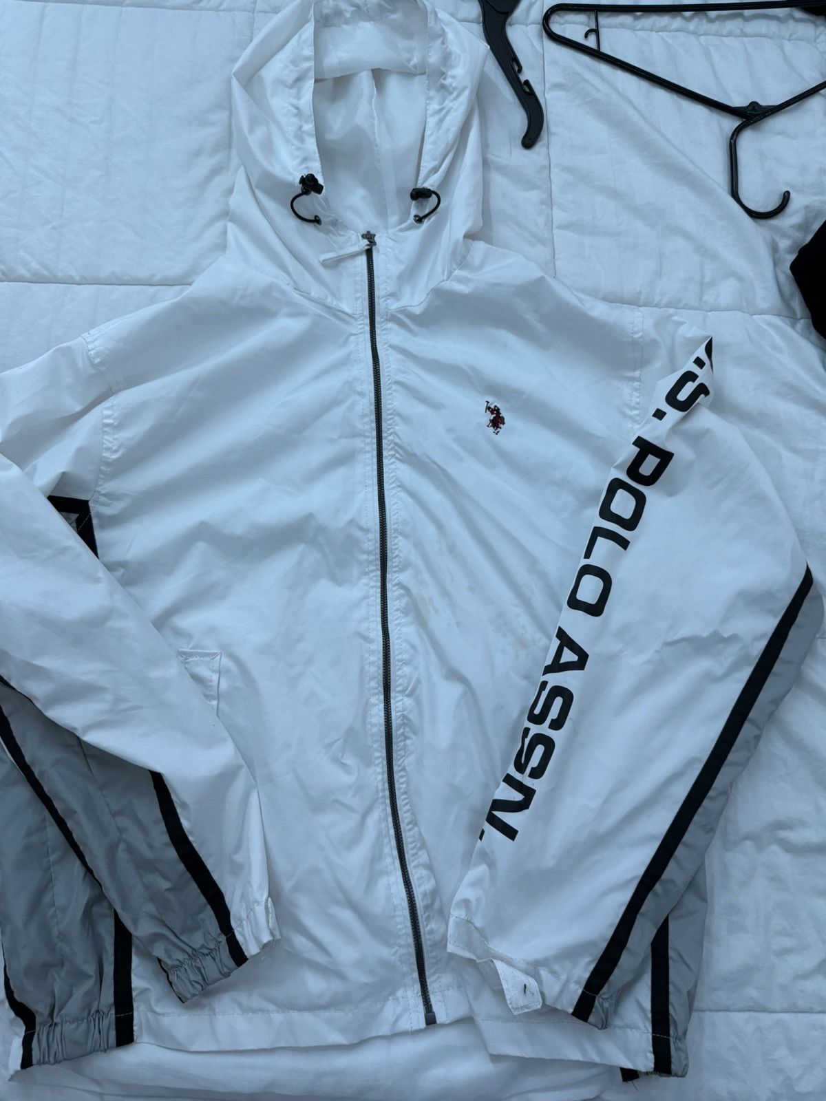 U.S. Polo Assn. STAINED U.S. POLO ASSN. LIGHT RAIN JACKET Size US XL / EU 56 / 4 - 1 Thumbnail