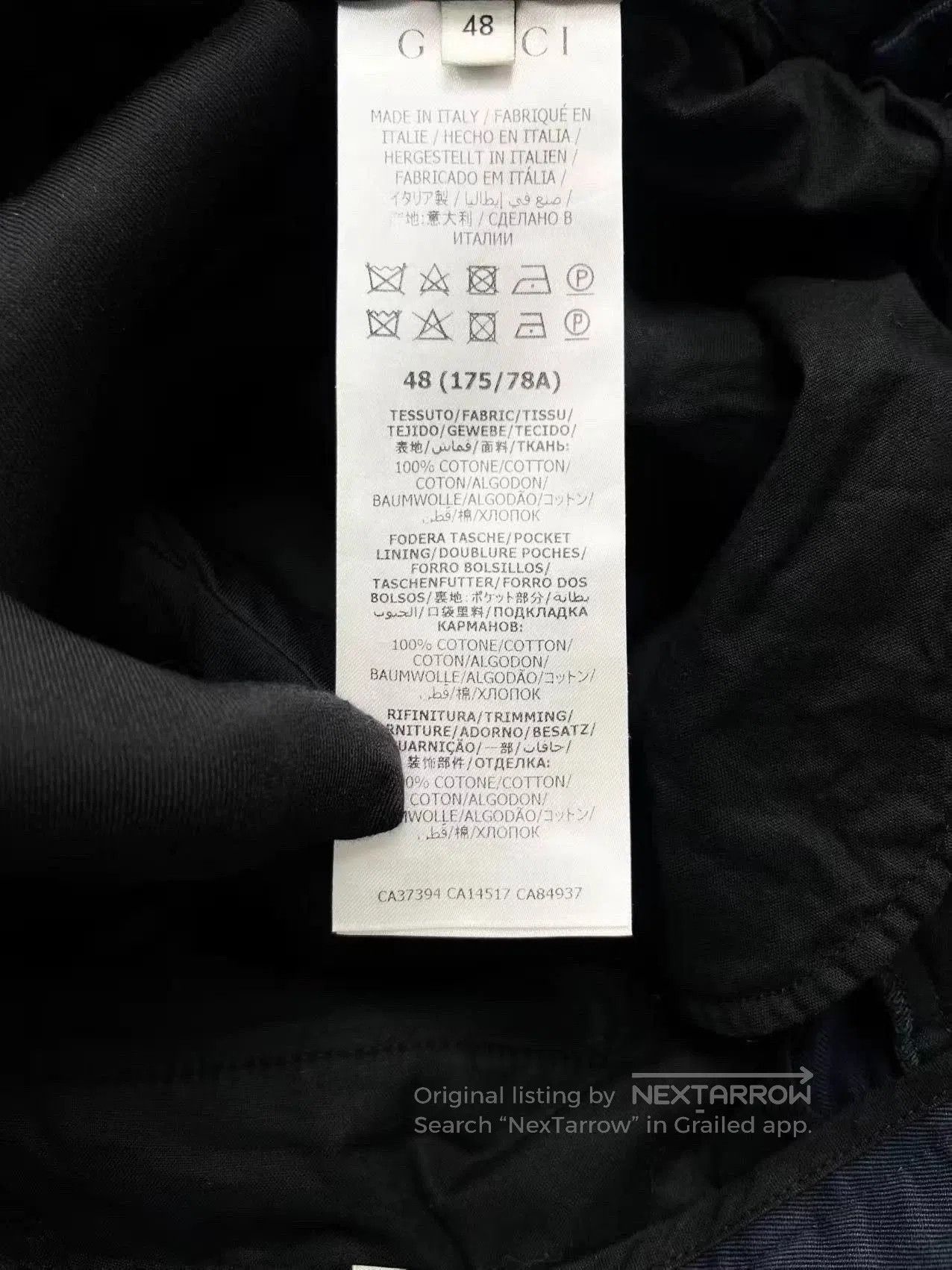 Gucci Gucci Blue Web Stripe Suit Pants. Size US 40 / EU 56 - 5 Thumbnail