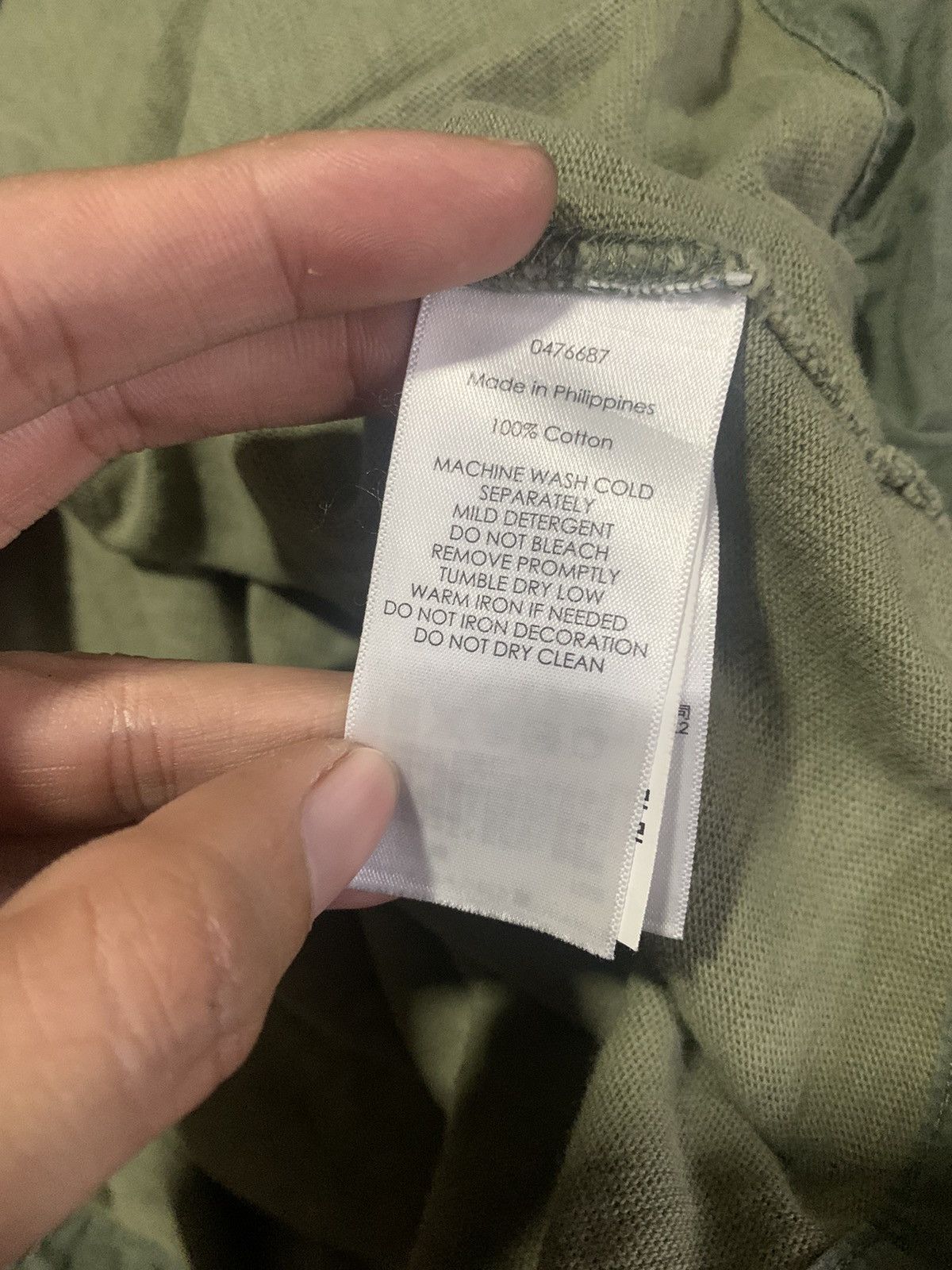 Polo Ralph Lauren Ralph Lauren Henley Post Patch Military Issue Size US M / EU 48-50 / 2 - 9 Thumbnail