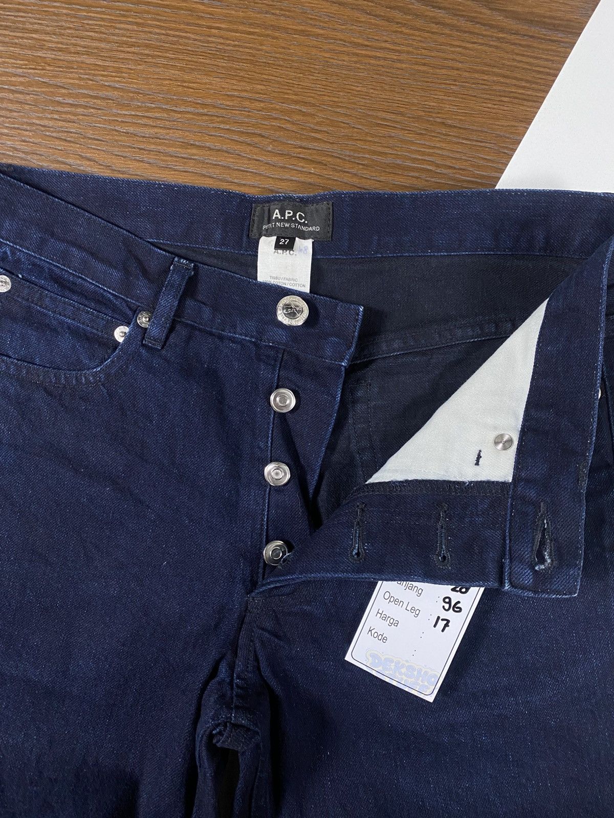 A.P.C. × Carhartt Wip Apc petit jeans pants Size US 30 / EU 46 - 4 Thumbnail