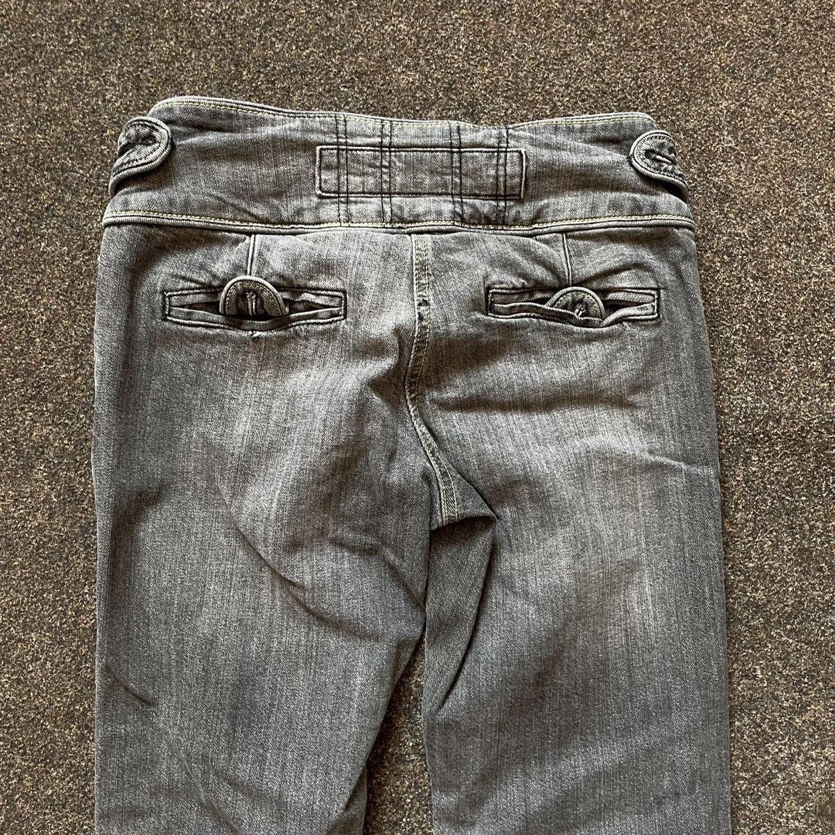 Vintage Vintage Y2K Baggy Wide Leg Jeans Distressed Skate Graphic 33 Size 33" - 5 Thumbnail