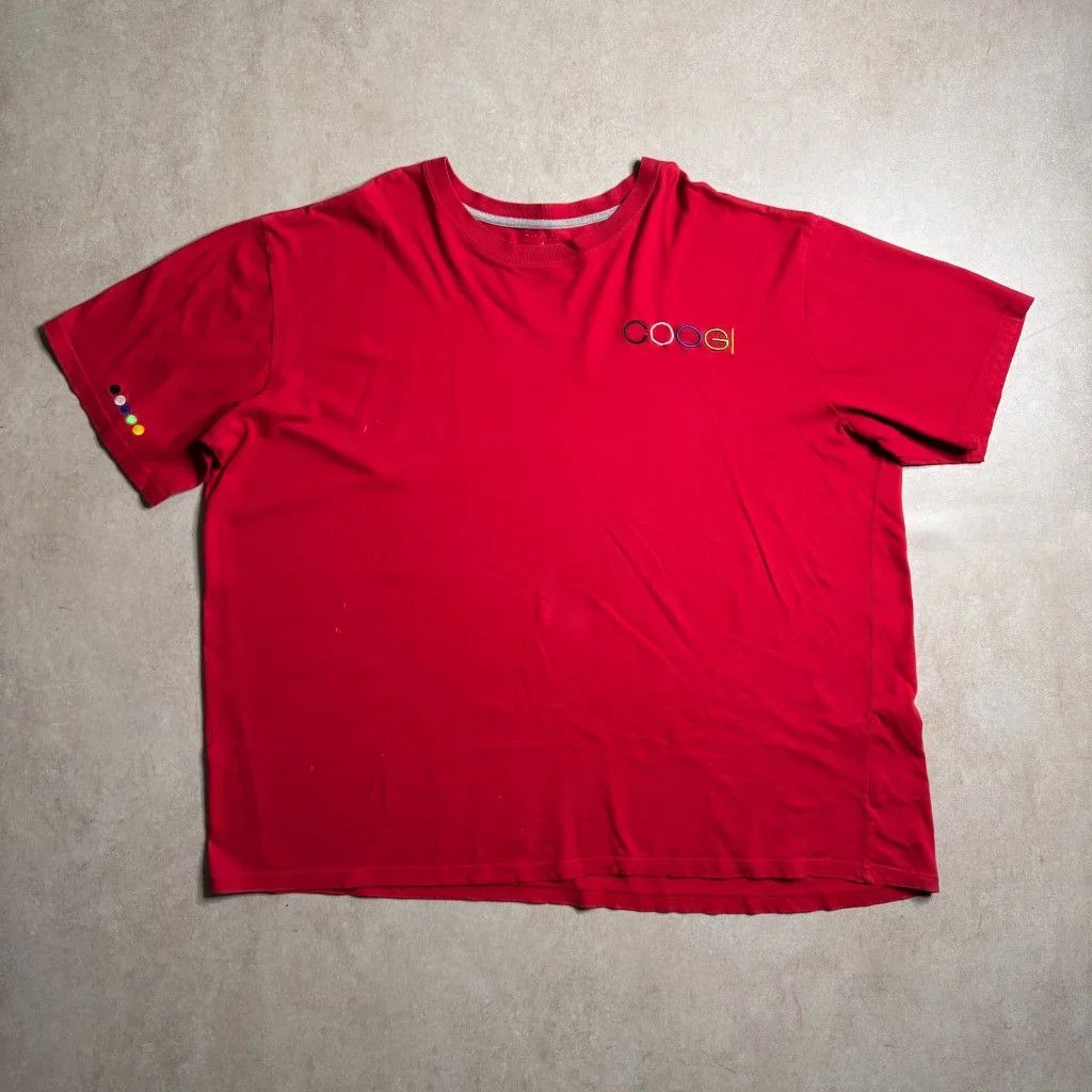 Coogi Vintage COOGI Red T-shirt - XXL Size US M / EU 48-50 / 2 - 1 Thumbnail