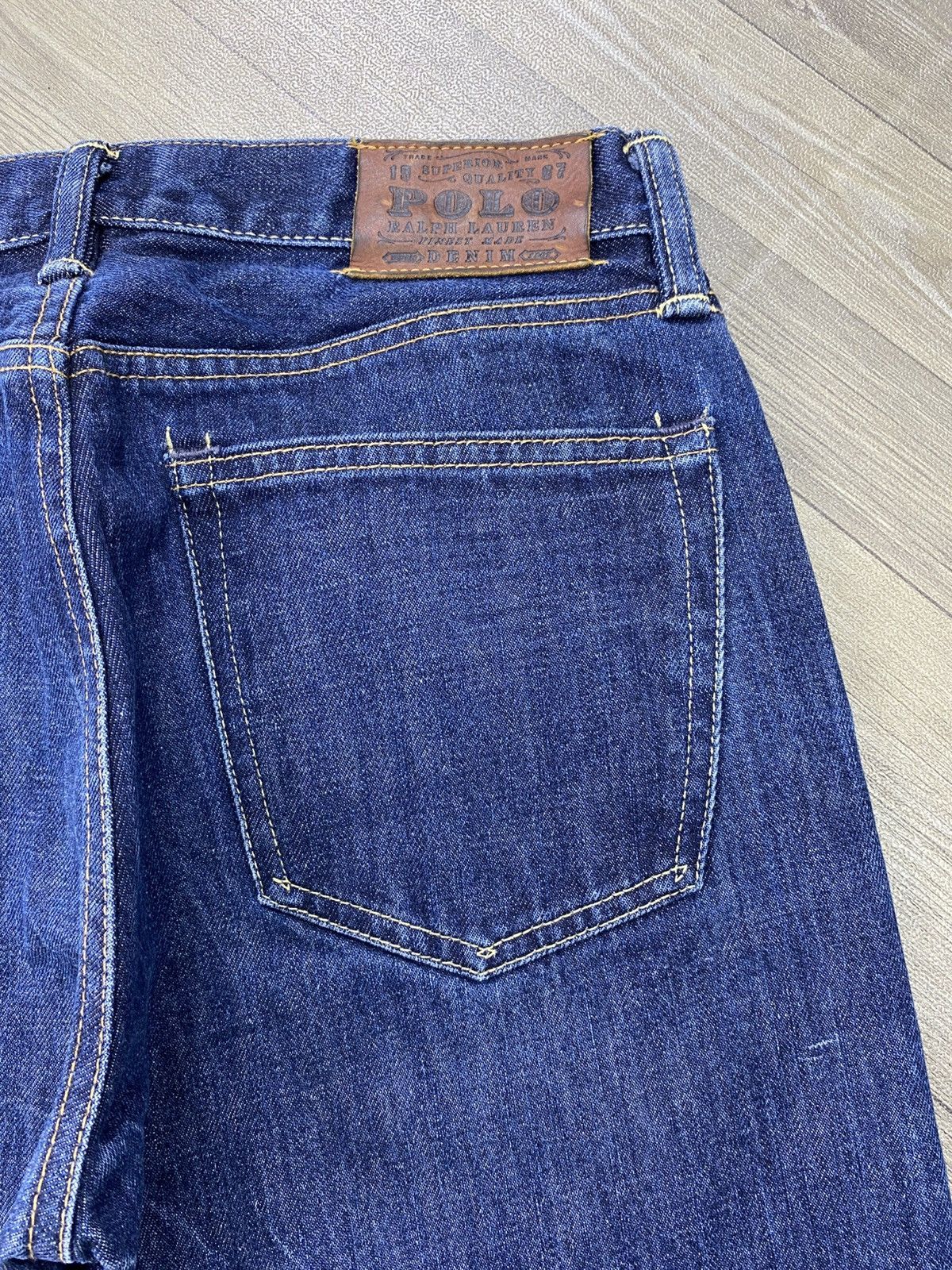 Polo Ralph Lauren Vintage Polo Ralph Lauren RL Blue Straight Jeans Size US 28 / EU 44 - 16 Thumbnail