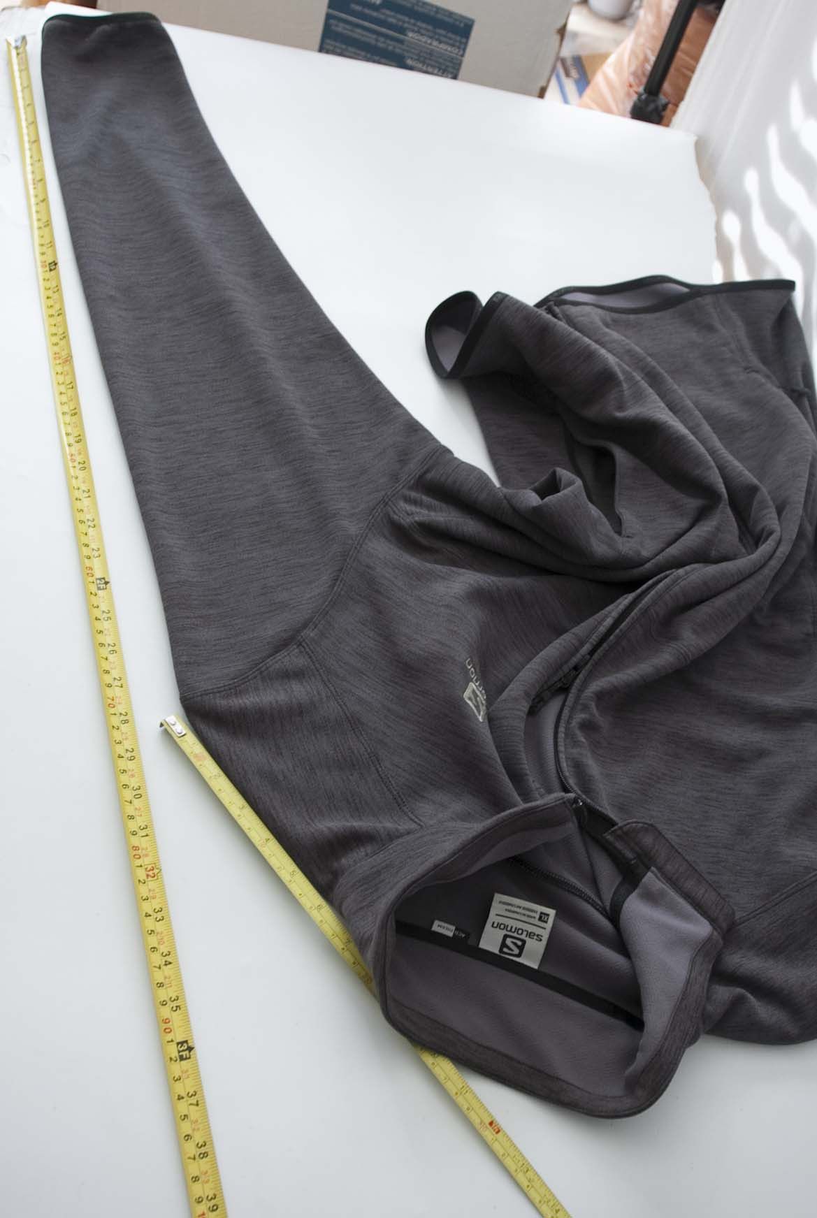 Salomon Salomon Light Jacket Full Zip Size XL Actitherm Dark Gray Size US XL / EU 56 / 4 - 5 Thumbnail