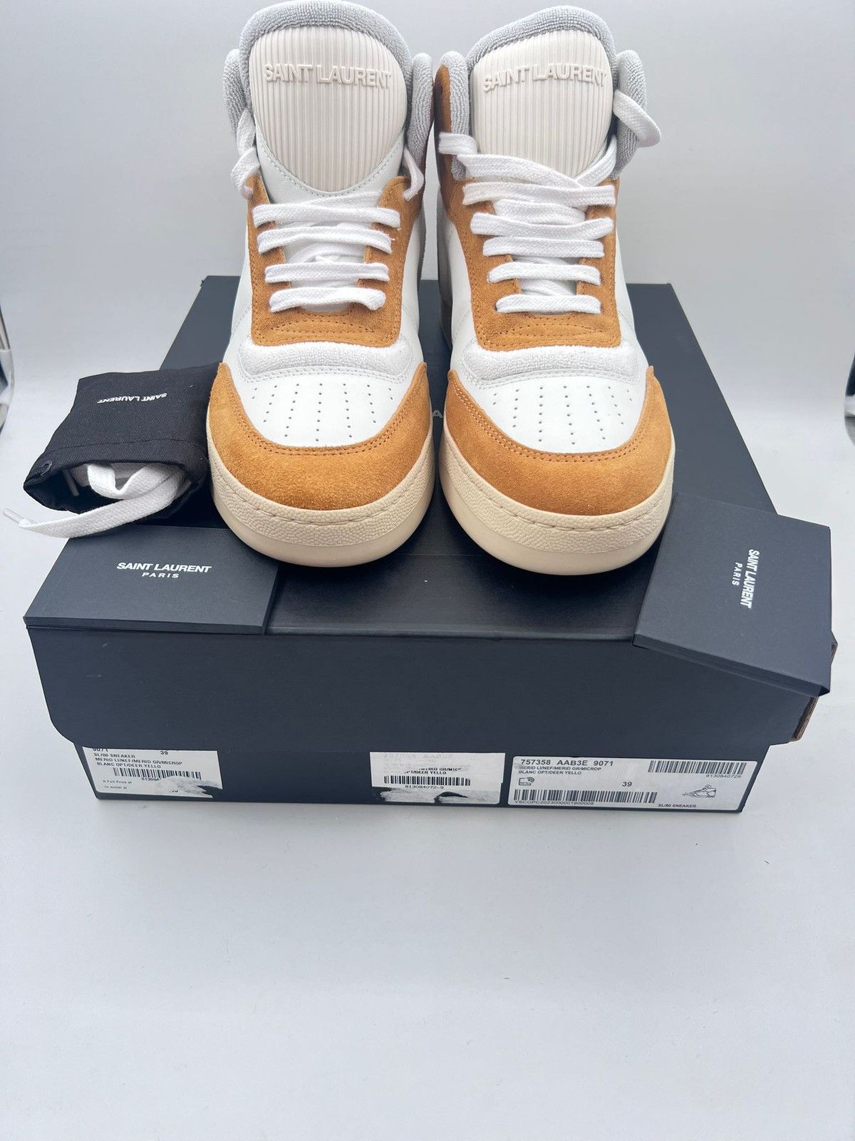 Saint Laurent Paris New Saint Laurent SL 80 women sneakers IT37.5/US7.5/UK4.5 Size US 7.5 / IT 37.5 - 8 Thumbnail