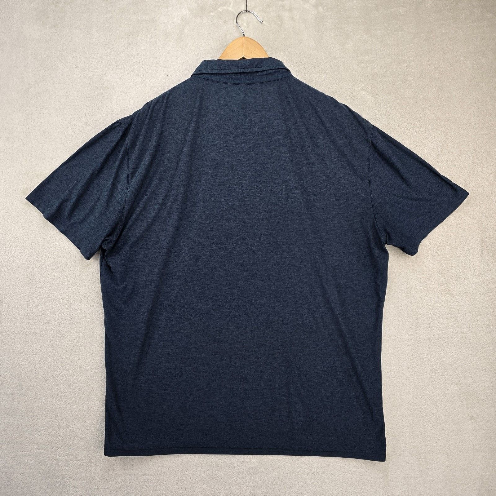 Vuori Vuori Strato Tech Polo Mens XL Navy Blue Short Sleeve Shirt Size US XL / EU 56 / 4 - 6 Thumbnail