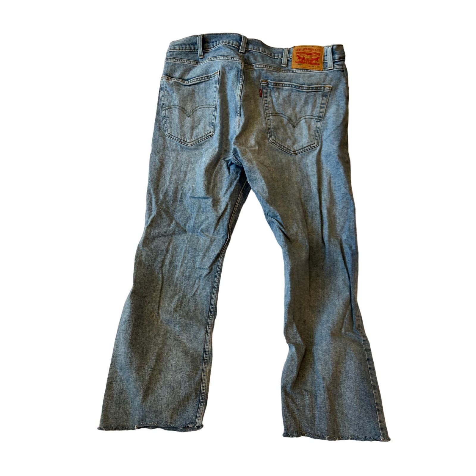 Levi's Levi's 505 Regular Straight Leg Jeans Mens 38x30 Size US 38 / EU 54 - 3 Thumbnail