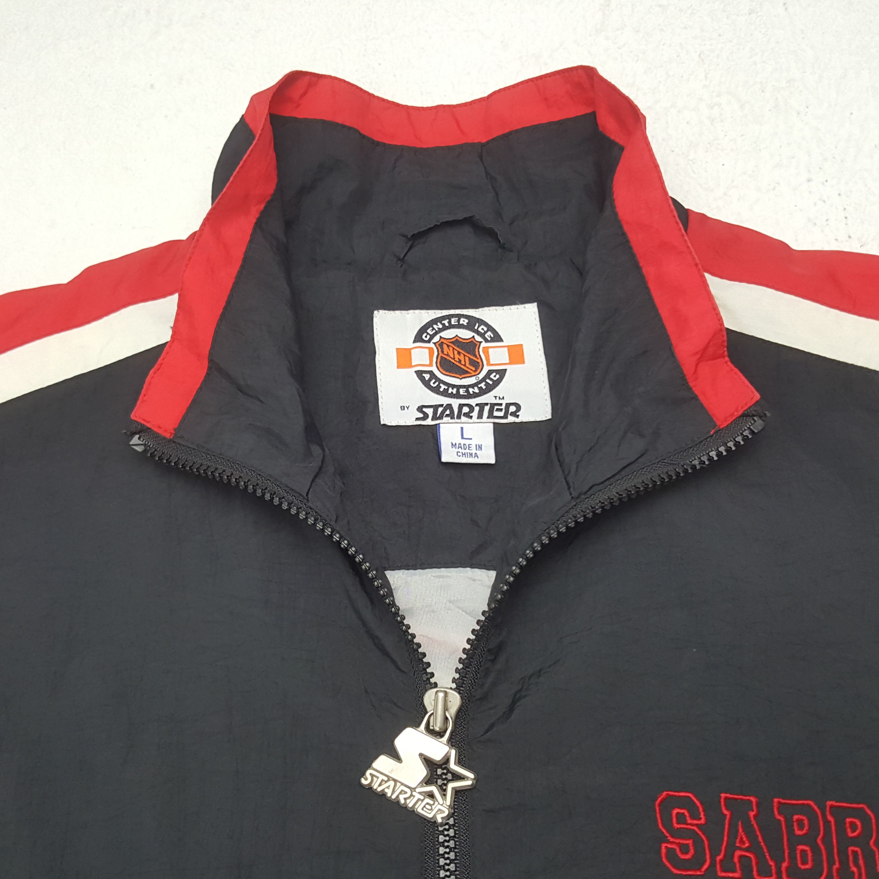 NFL × Starter × Vintage Vintage Sabres Starter Football Team Jacket C282N15 Size US XXL / EU 58 / 5 - 5 Thumbnail