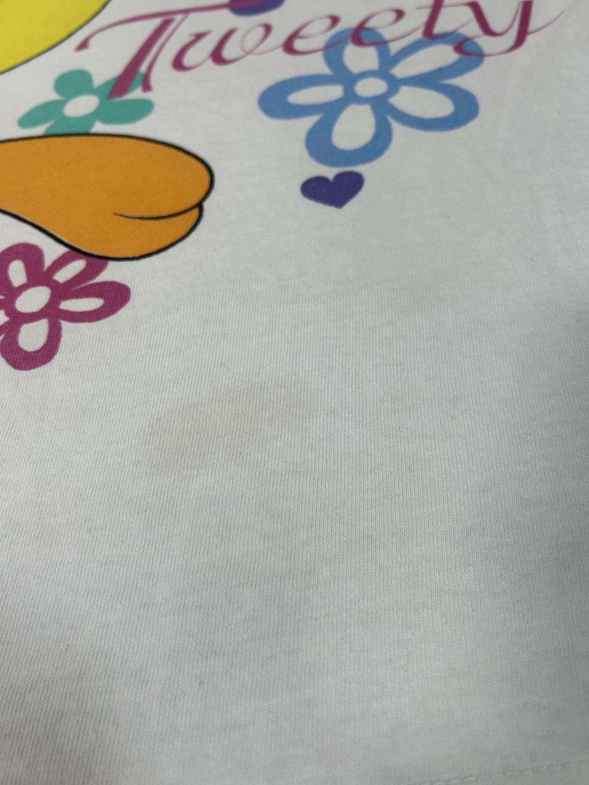 Designer Vintage 1997 Tweety Bird Looney Tunes Spellout Graphic Size US XXL / EU 58 / 5 - 7 Thumbnail