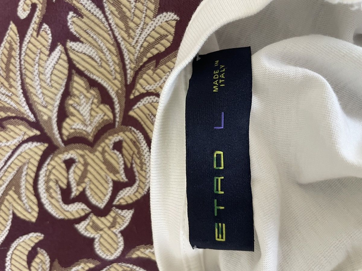 Etro Crab Me Graphic Tee Size US L / EU 52-54 / 3 - 9 Thumbnail