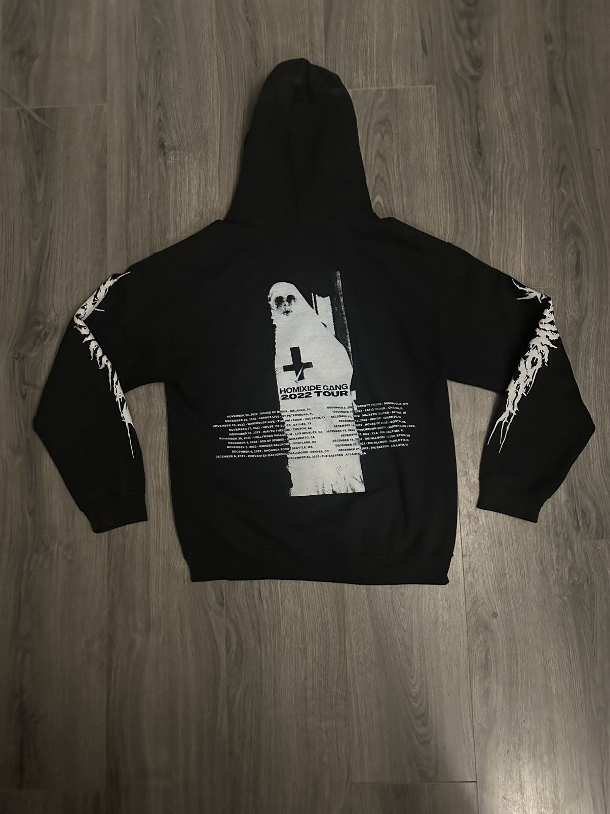 Actual Hate × Playboi Carti Homixide gang hoodie Size US M / EU 48-50 / 2 - 2 Thumbnail
