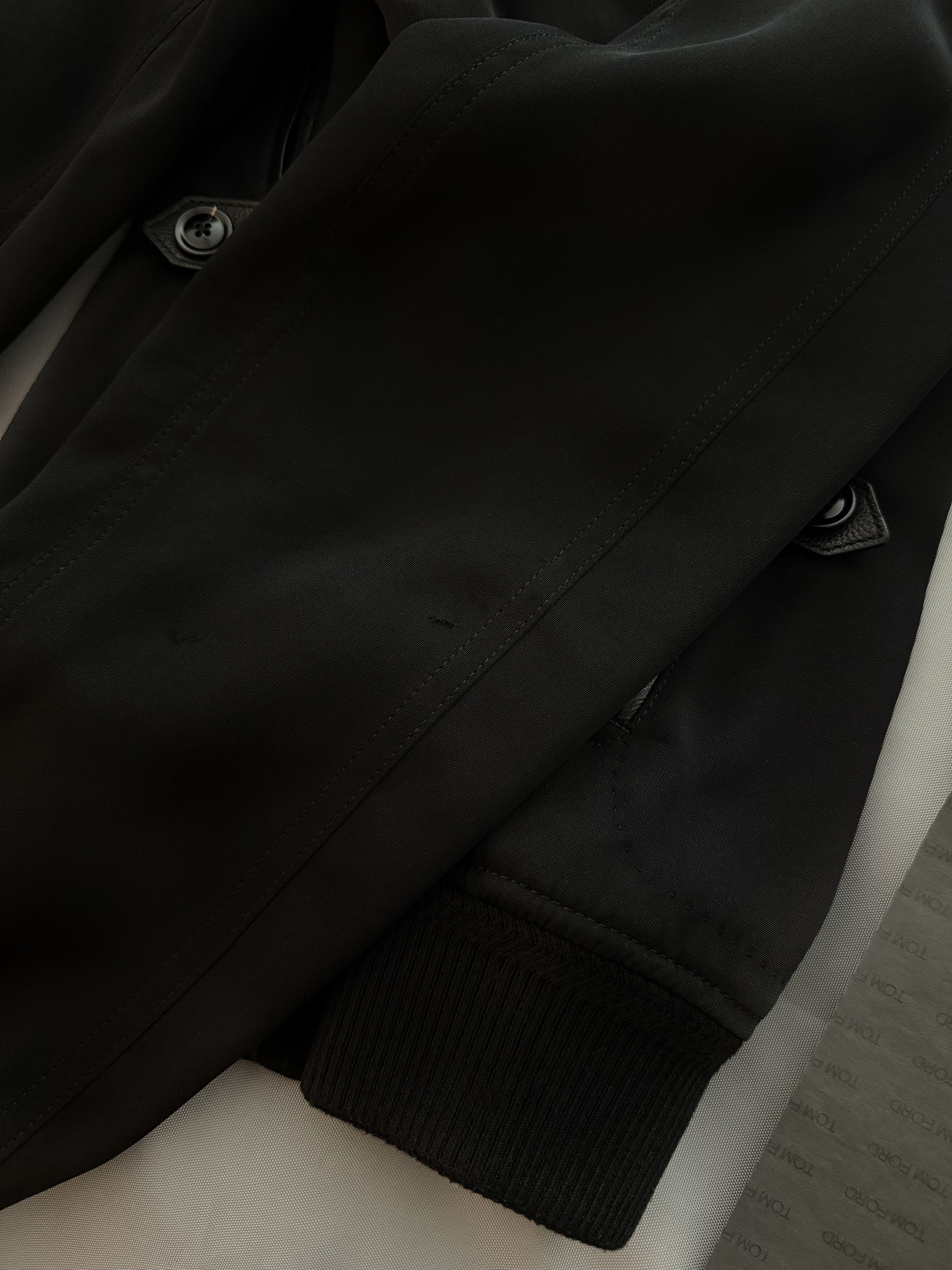 Tom Ford Ultimate Rare $5K w/tax TOM FORD Leather Accent Jacket Size US M / EU 48-50 / 2 - 20 Thumbnail