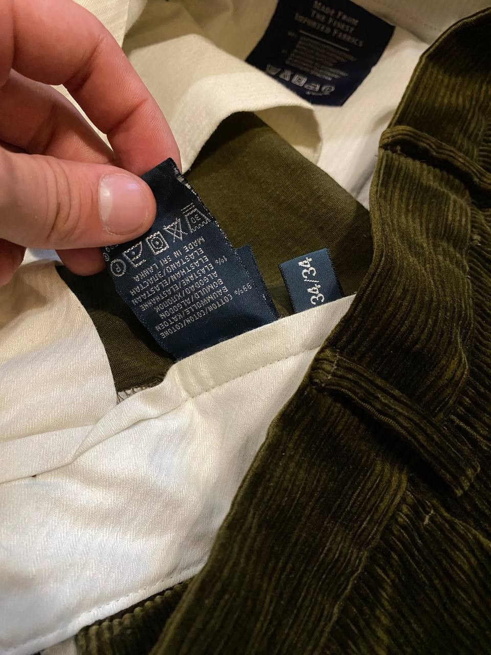 Polo Ralph Lauren Vintage Y2K Polo Ralph Lauren Pants Size US 34 / EU 50 - 17 Thumbnail