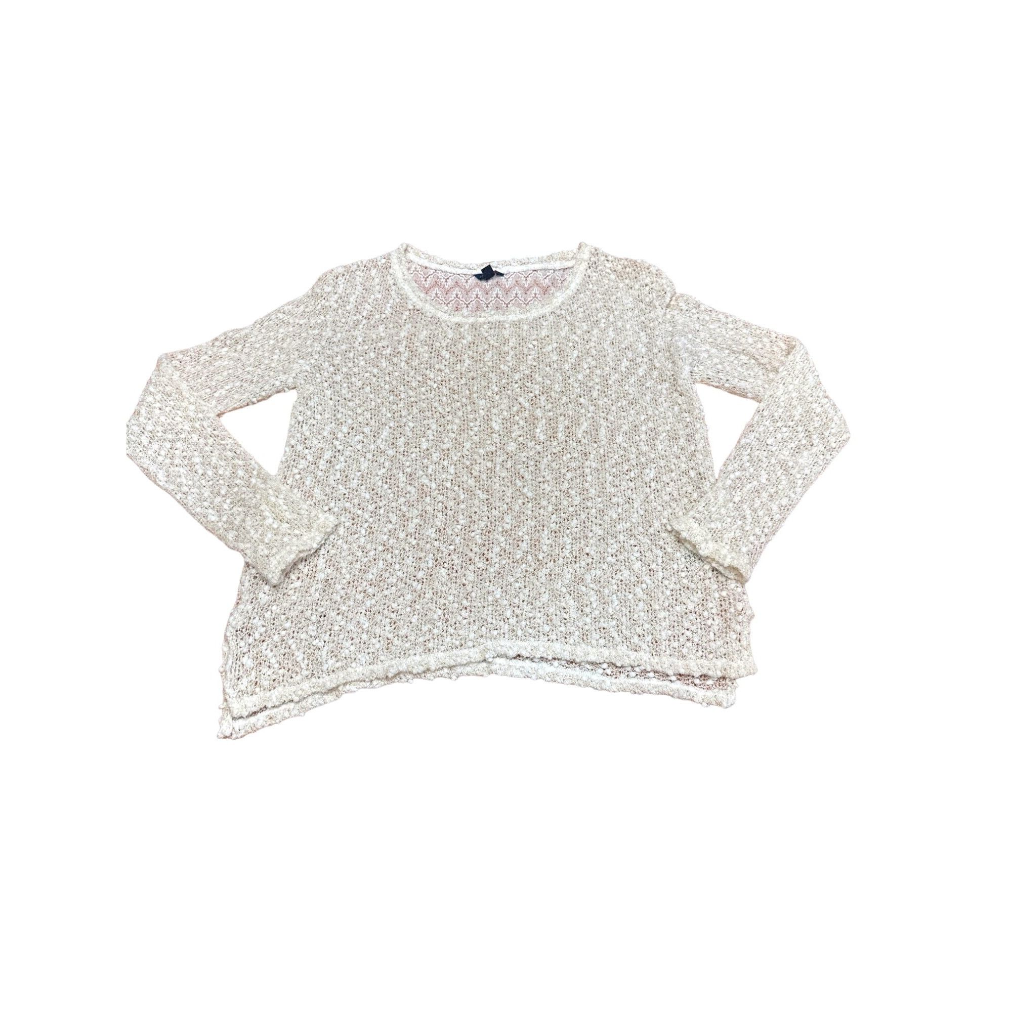Aeropostale Aeropostale Sexy Sheer Sparkly Cream Cardigan Sweater Size M Size M / US 6-8 / IT 42-44 - 5 Thumbnail