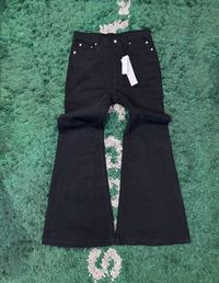 Crazy Y2K Rock Revival Jeans Grunge Betty fit flared bootcut