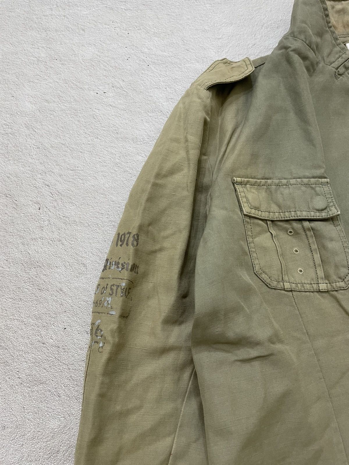 14th Addiction 2000s Diesel Poem Military Field l Olive Utility Cargo Ifsix Size US XXL / EU 58 / 5 - 4 Thumbnail
