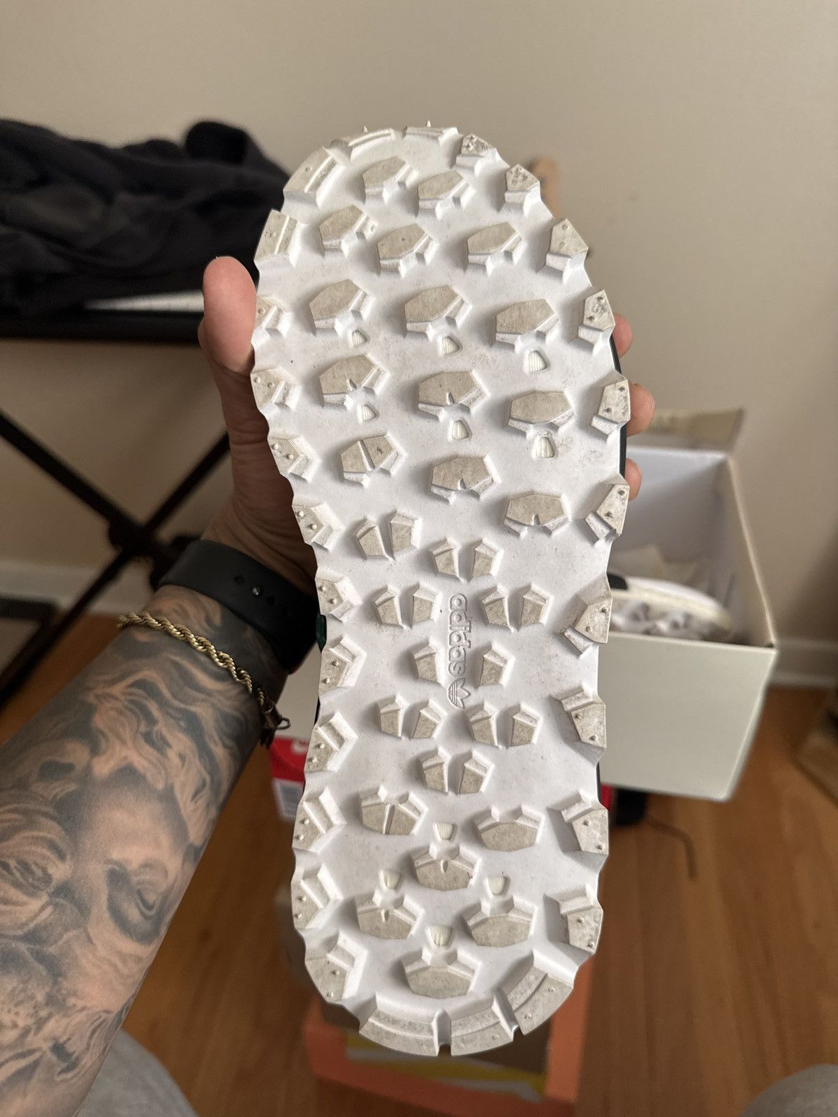 Adidas × Pharrell Adidas NMD Hu Pharrell Inspiration Pack White Size US 9 / EU 42 - 6 Thumbnail