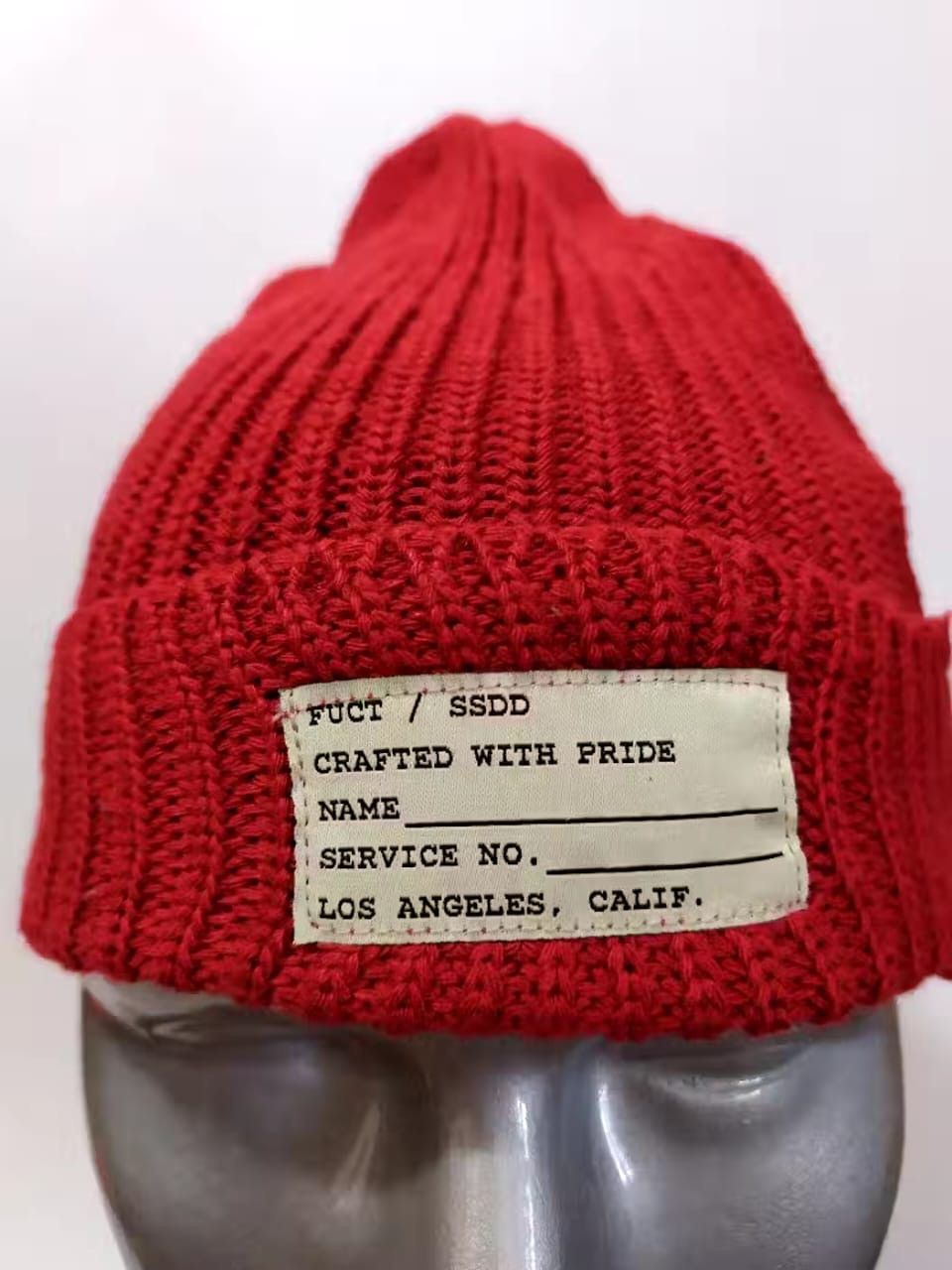 FUCT Fuct SSD Logo Design Patch Beanie hats Size ONE SIZE - 2 Thumbnail