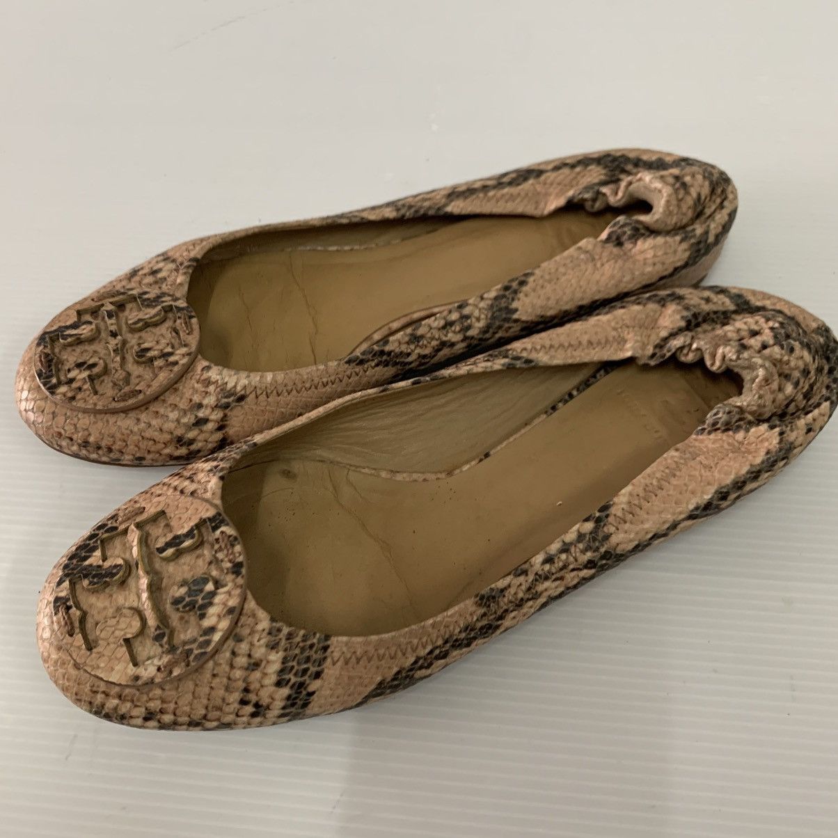Tory Burch Tory Burch Leather Flats Shoes Size US 9 / IT 39 - 2 Thumbnail
