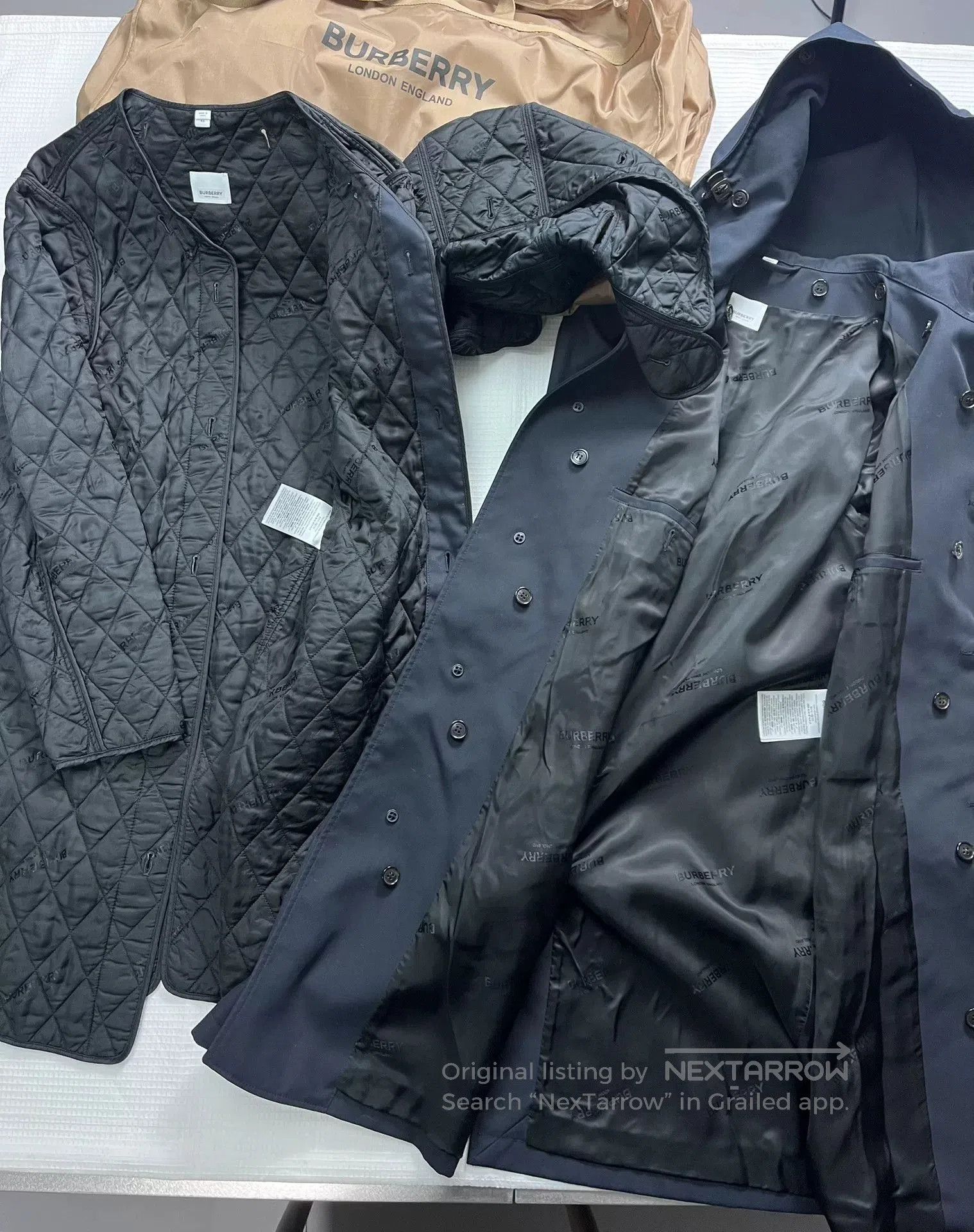 Burberry Burberry Black Hooded Trench Coat Size 46. Size US S / EU 44-46 / 1 - 8 Thumbnail