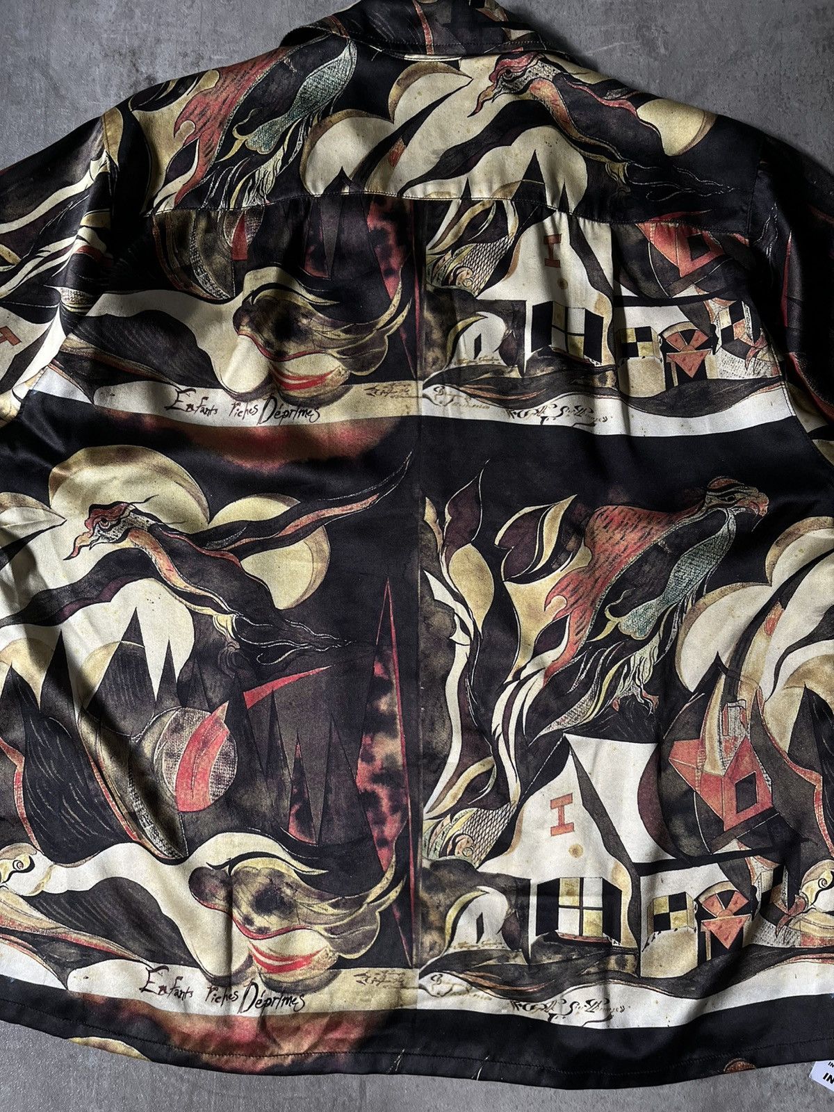 Enfants Riches Deprimes Enfants Riches Deprimes F/W 19 Broken Violin silk shirt Size US L / EU 52-54 / 3 - 8 Thumbnail