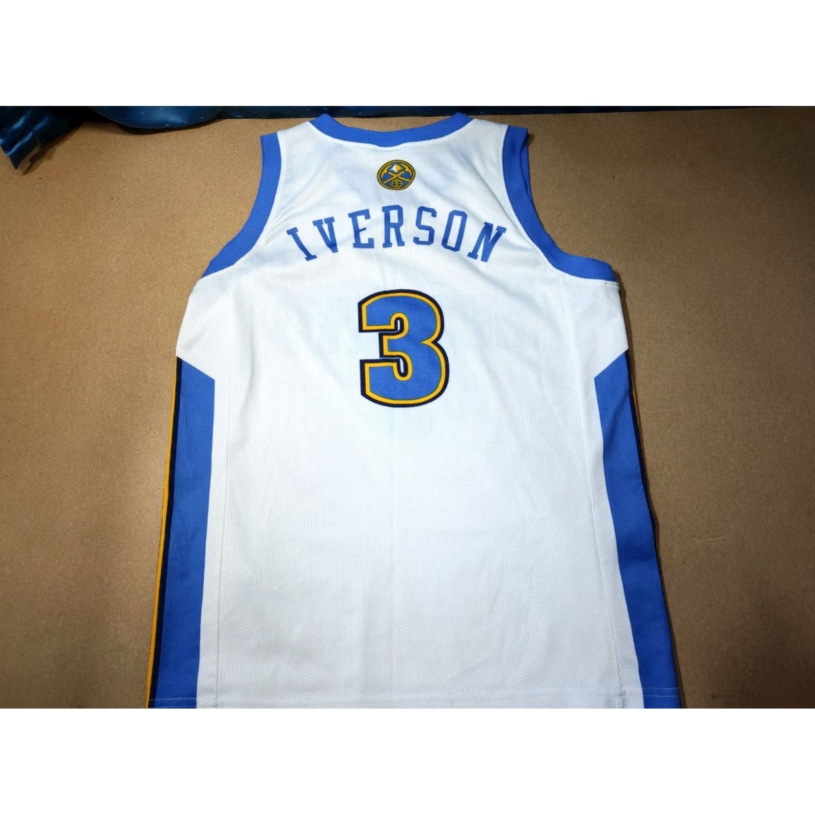 Champion Champion Denver Nuggets Tank Top Iverson #3 Mens M Sleeveless Jersey Vintage Size US M / EU 48-50 / 2 - 2 Thumbnail