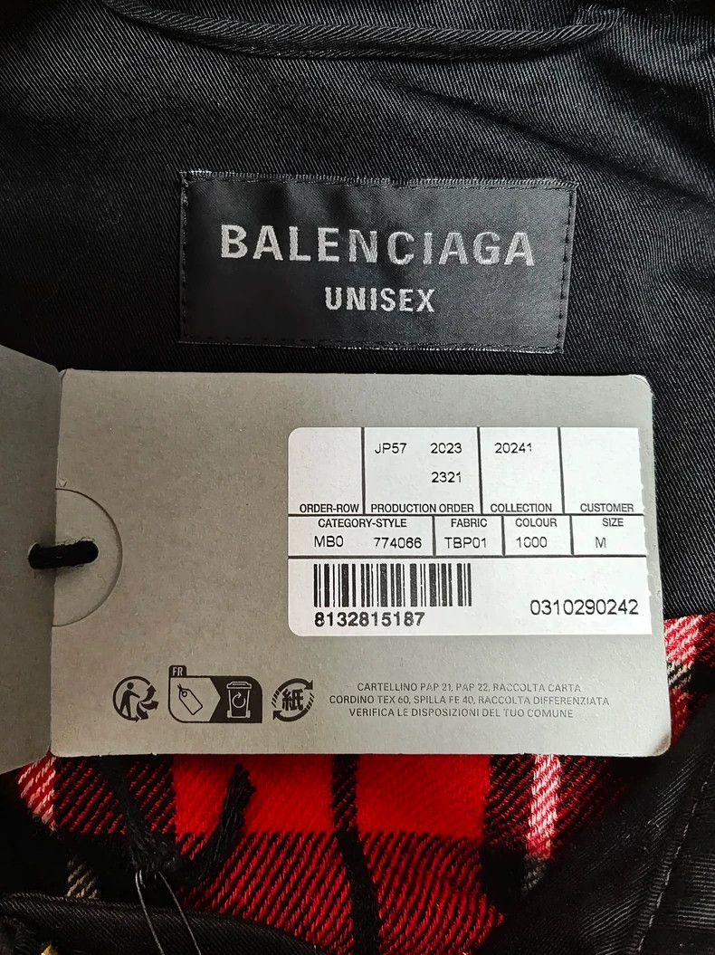 Balenciaga Balenciaga City limited Paris cotton jacket 2502-Nextarrow Size US M / EU 48-50 / 2 - 5 Thumbnail