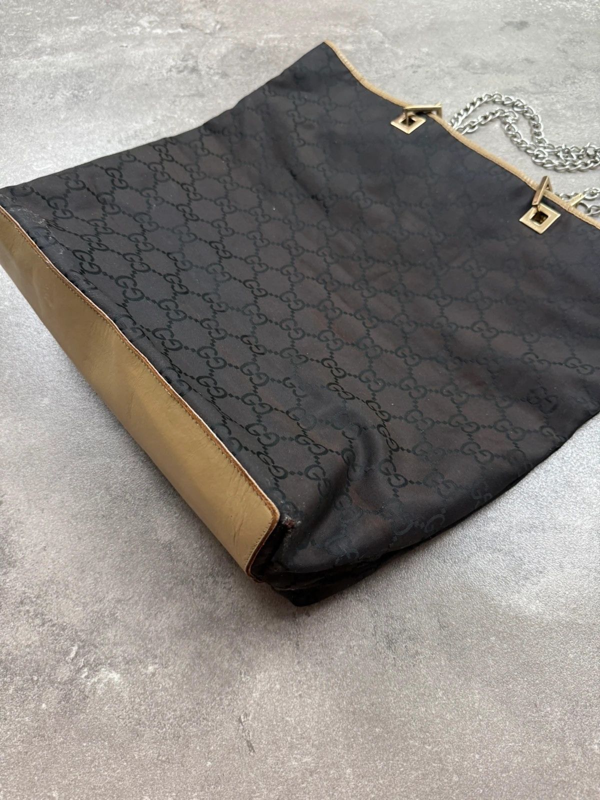 Gucci Gucci hand bag monogram vintage street wear old money Size ONE SIZE - 8 Thumbnail