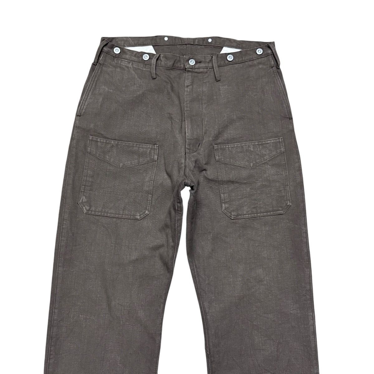 Vintage Willcox & Gibbs Duck Canvas Work Pants Size US 34 / EU 50 - 4 Thumbnail