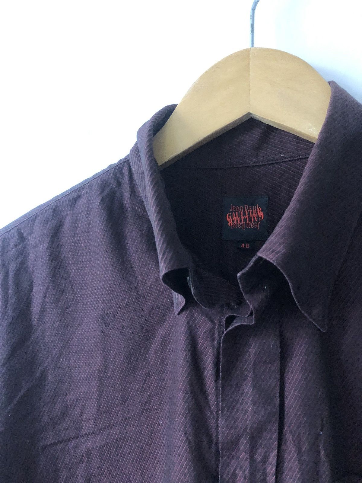 Jean Paul Gaultier Deep red shirt Size US M / EU 48-50 / 2 - 2 Thumbnail