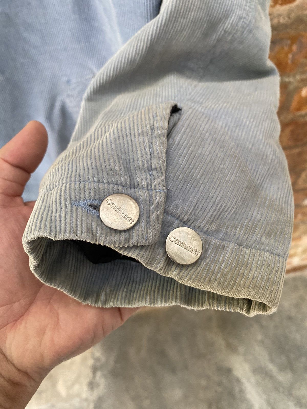 Carhartt Vintage Carhartt Blue sherpa Jacket Size US M / EU 48-50 / 2 - 11 Thumbnail