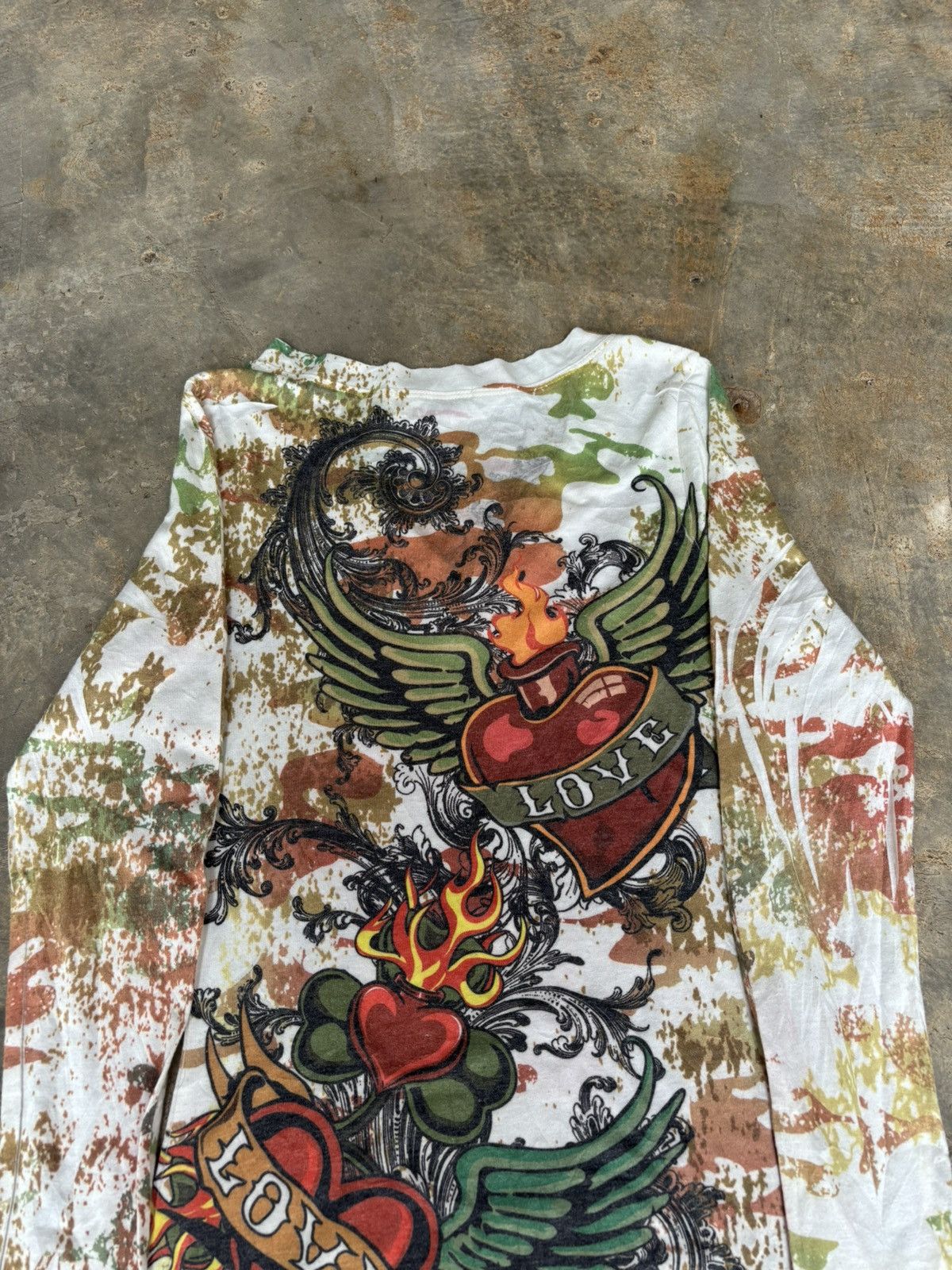 Hysteric Glamour × If Six Was Nine × Japanese Brand Y2k Opium Papaya Love Tatto Punk Style Longsleeve Size M / US 6-8 / IT 42-44 - 4 Thumbnail