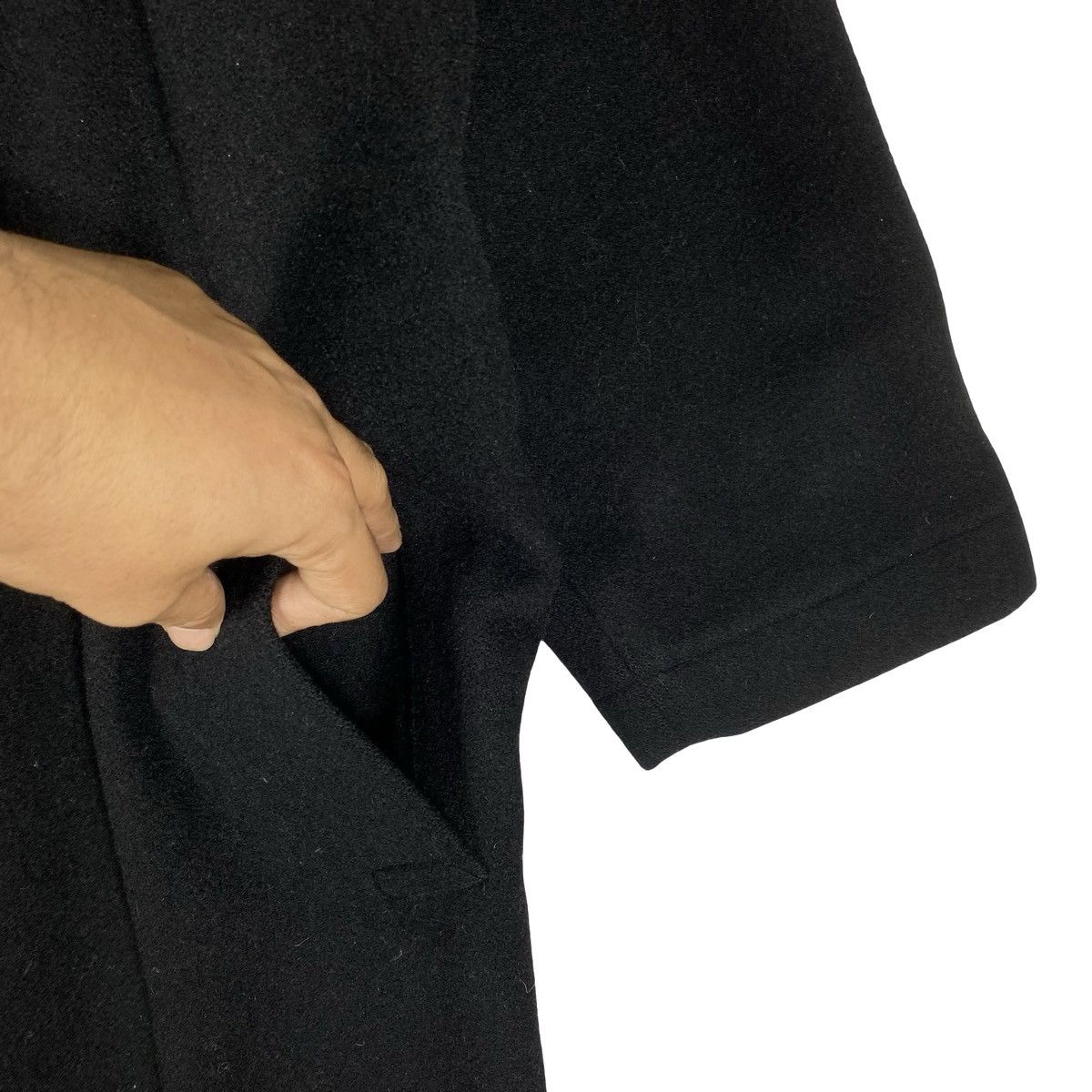Tricot Comme des Garcons AD1989 Archive tricot COMME des GARCONS Wool Long Coat Size XL / US 12-14 / IT 48-50 - 5 Thumbnail