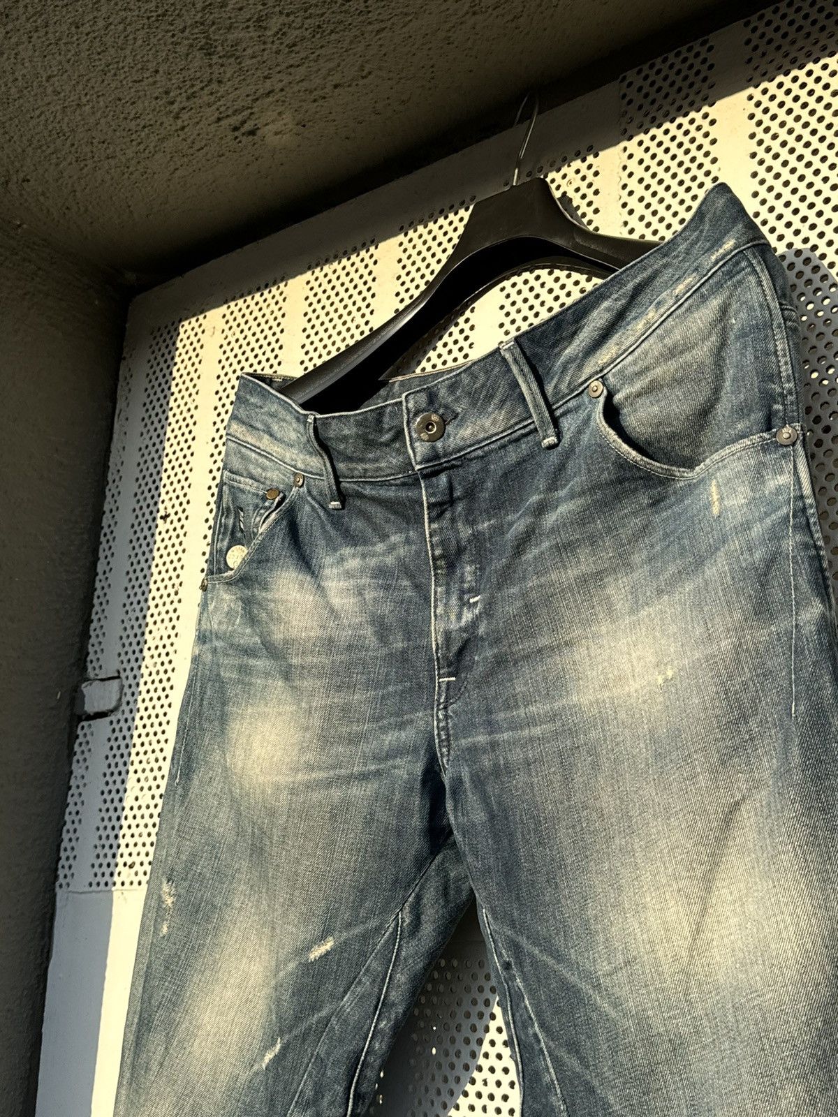 G-Star G Star Raw GS01 Vintage Men’s Jeans 3D Size US 34 / EU 50 - 5 Thumbnail