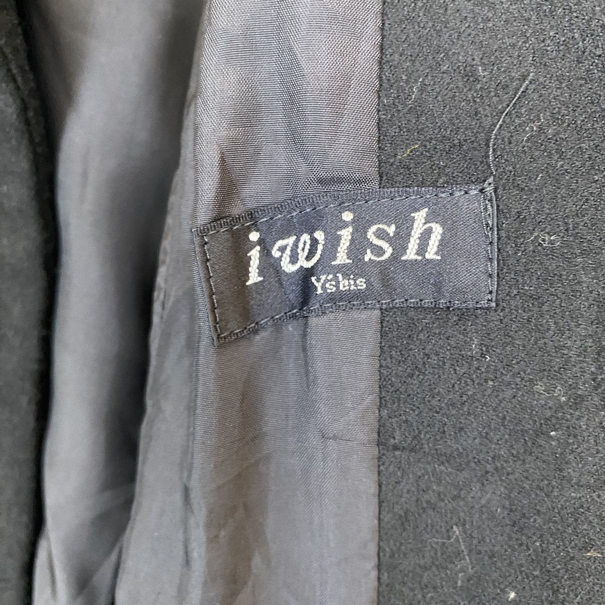 Y's × Yohji Yamamoto I Wish Yohji Yamamoto double breast wool jacket Size M / US 6-8 / IT 42-44 - 9 Thumbnail