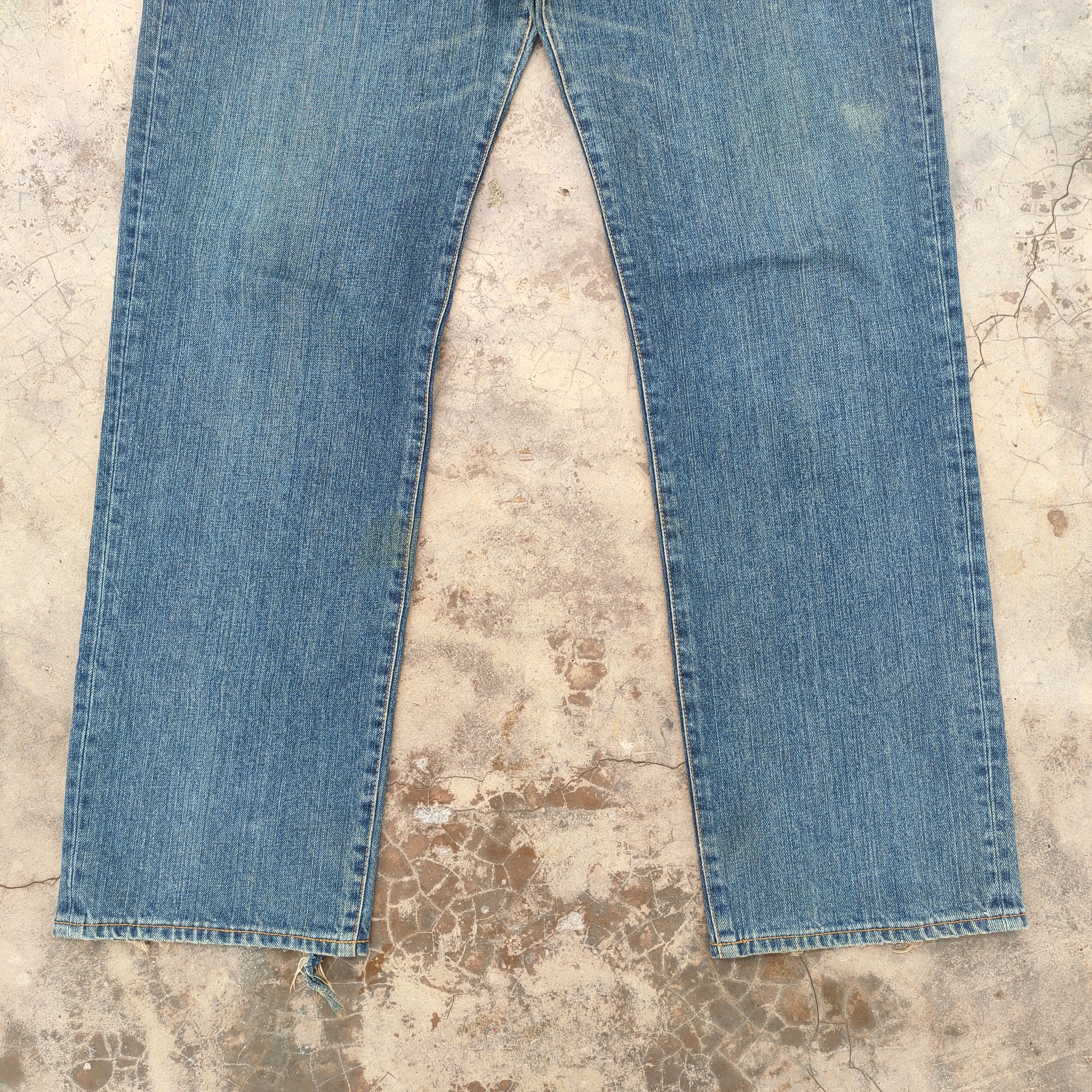 Japanese Brand × Jean × Vintage VINTAGE JAPANESE FADED JEANS DENIM PANTS Size US 40 / EU 56 - 4 Thumbnail