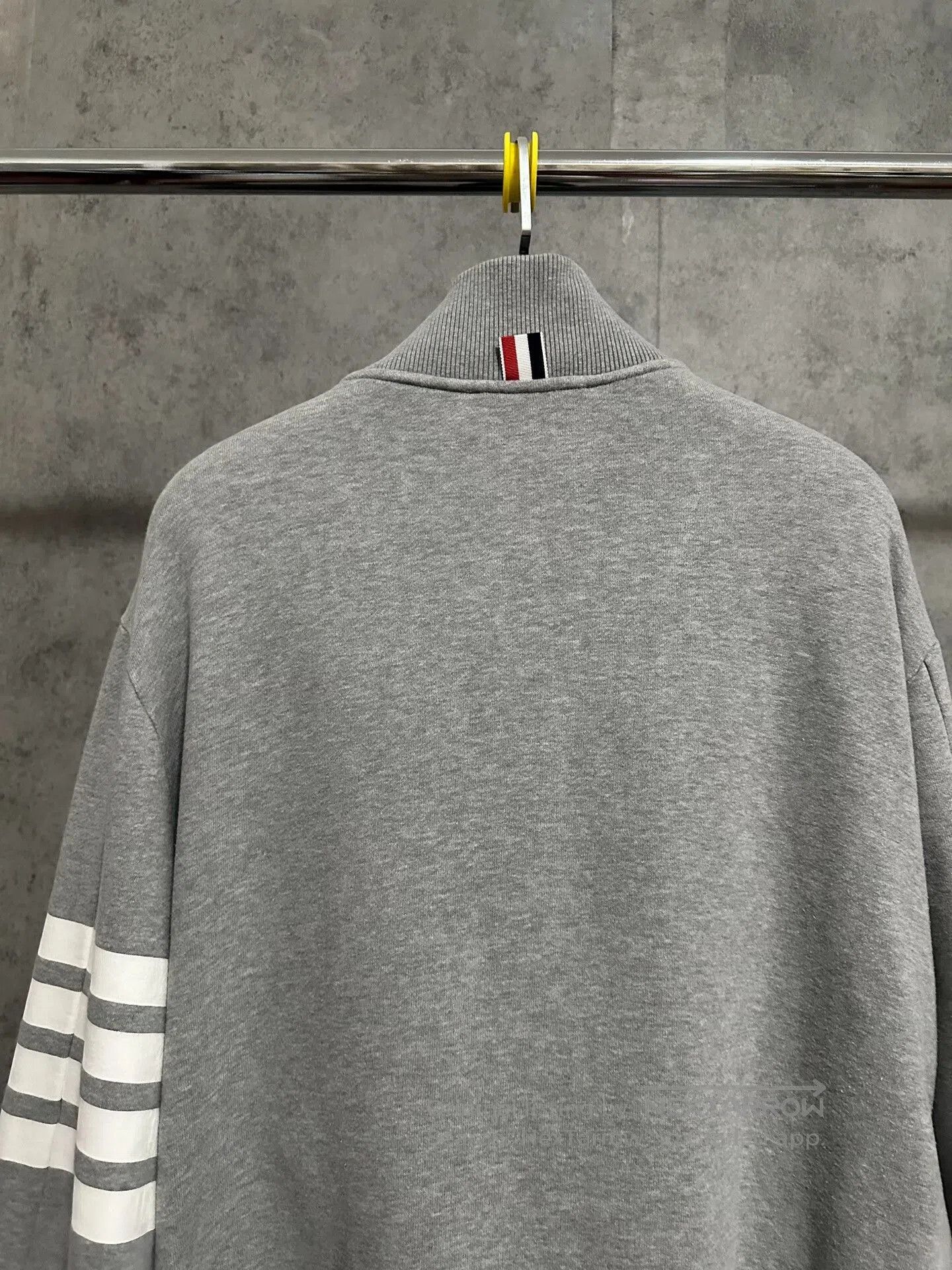 Thom Browne thom browne gray zip jacket coat. Size US L / EU 52-54 / 3 - 6 Thumbnail