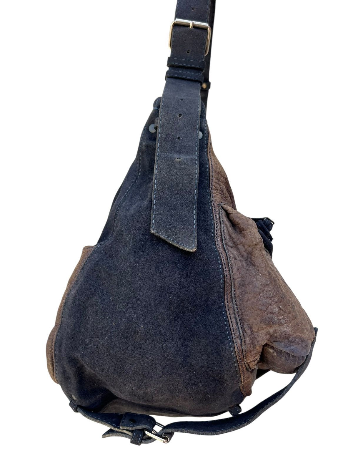 Leather Jerome Dreyfuss Patina Hybrid Leather Hobo Bag Size ONE SIZE - 13 Thumbnail