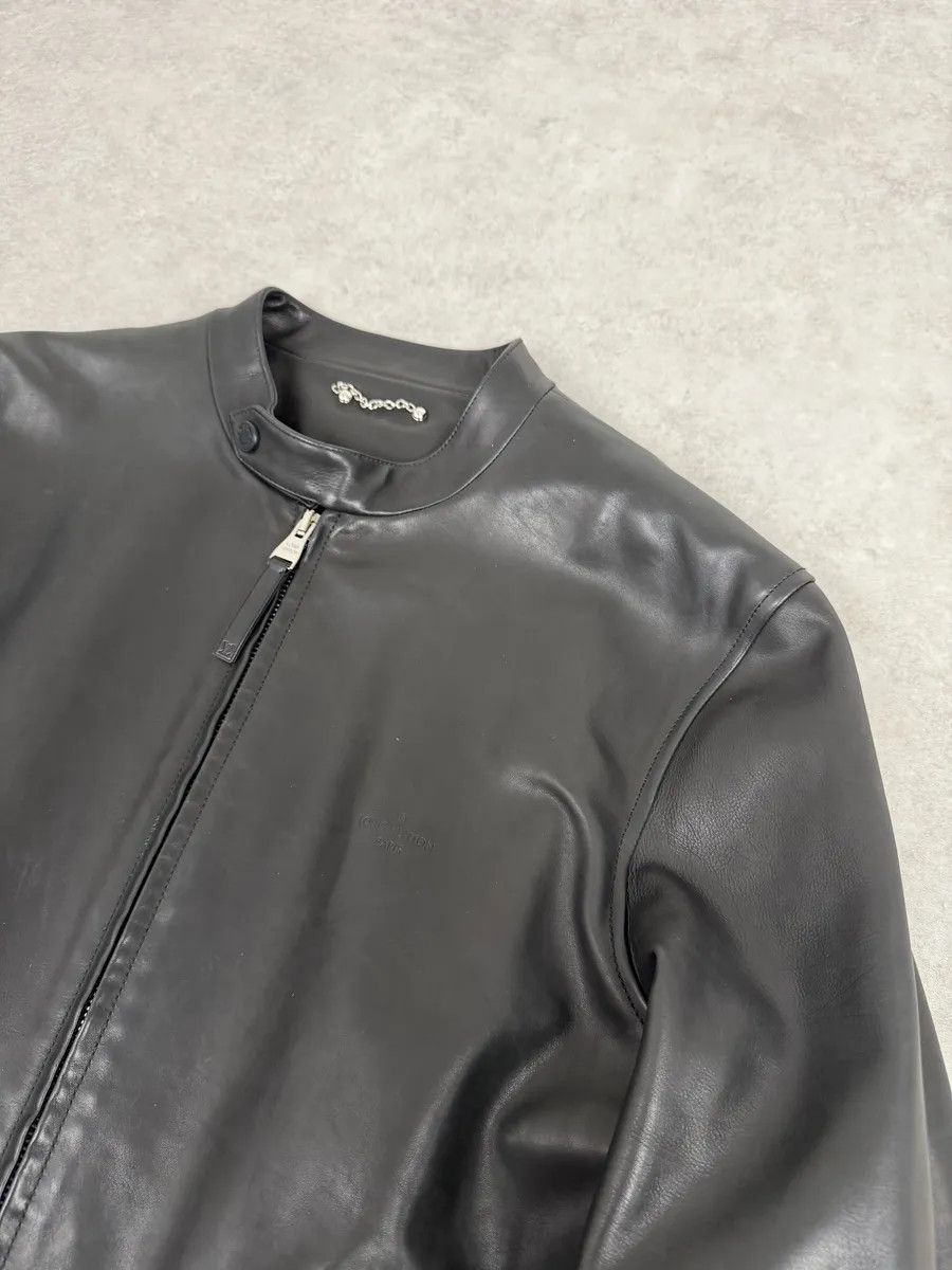 Louis Vuitton Louis Vuitton Black Premium Biker Leather Jacket Size US L / EU 52-54 / 3 - 8 Thumbnail