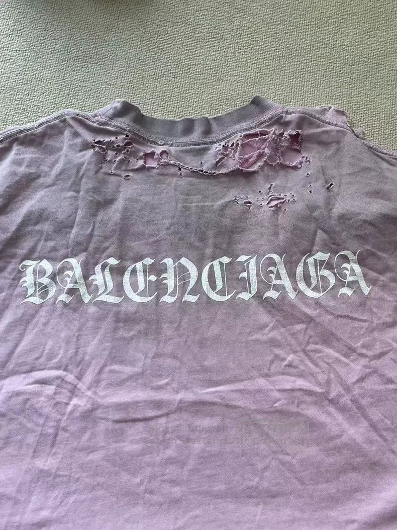 Balenciaga Balenciaga Letter Logo Embroidered Fitted Straight Cut Sho Size L / US 10 / IT 46 - 4 Thumbnail