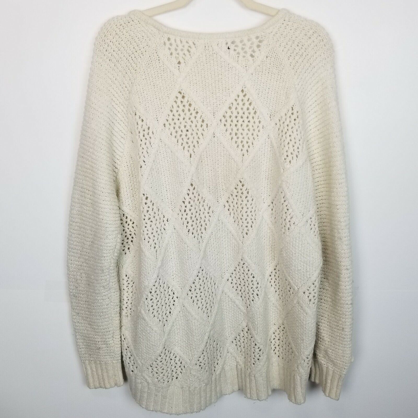 American Eagle Outfitters American Eagle Womens Wool Sweater Preppy Academia Teacher L Size L / US 10 / IT 46 - 7 Thumbnail