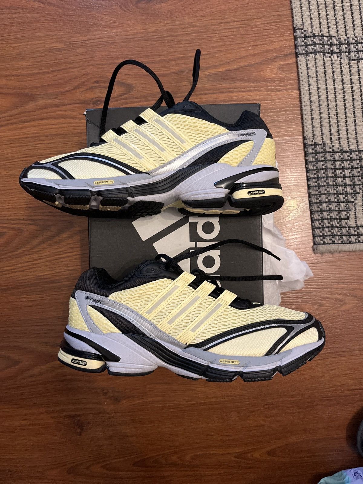 Adidas Supernova Cushion 7 “Aluminium Yellow / Core Black”