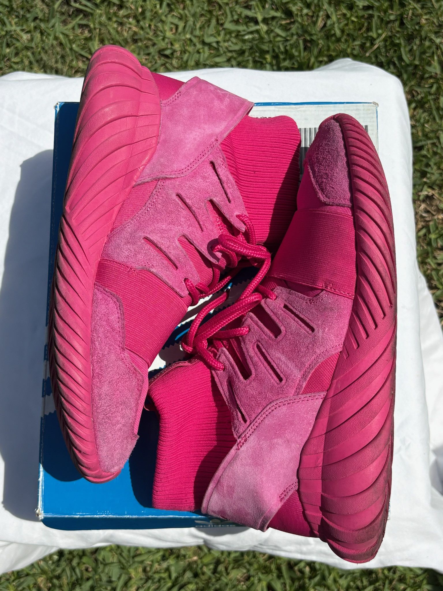 Adidas Adidas Pink Tubular Doom Size 10 Size US 10 / EU 43 - 2 Thumbnail