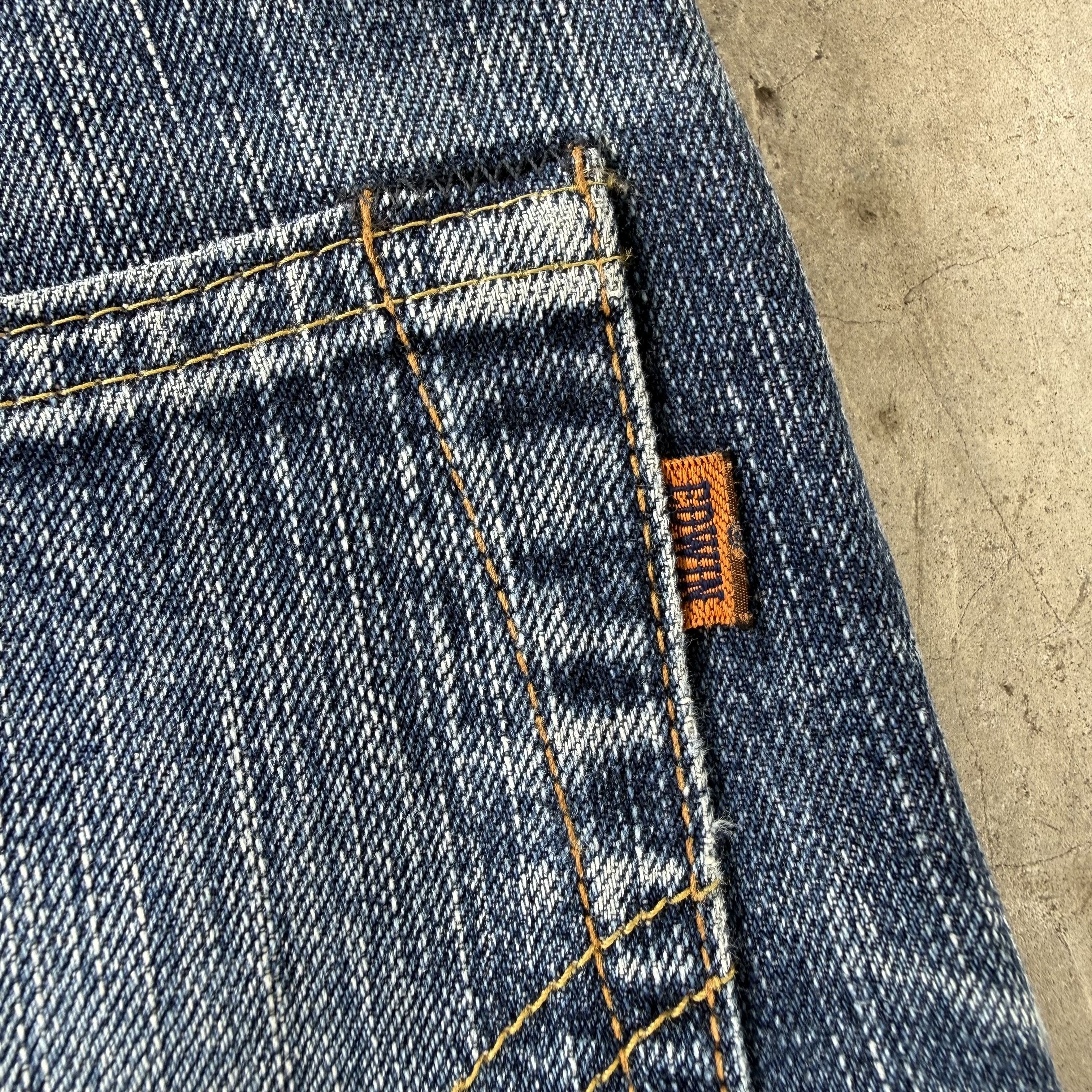 Edwin W31 Vintage Edwin Selvedge Ripped Denim Size US 31 - 12 Thumbnail